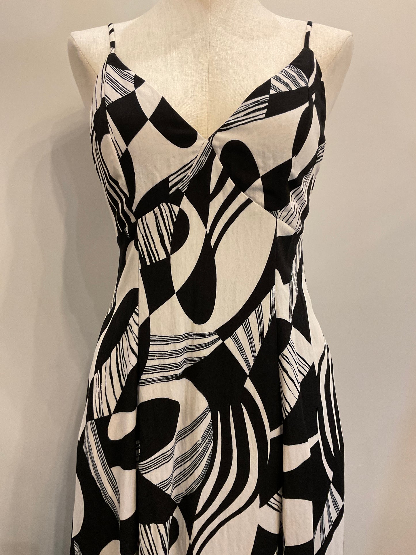 Black & Cream Dress