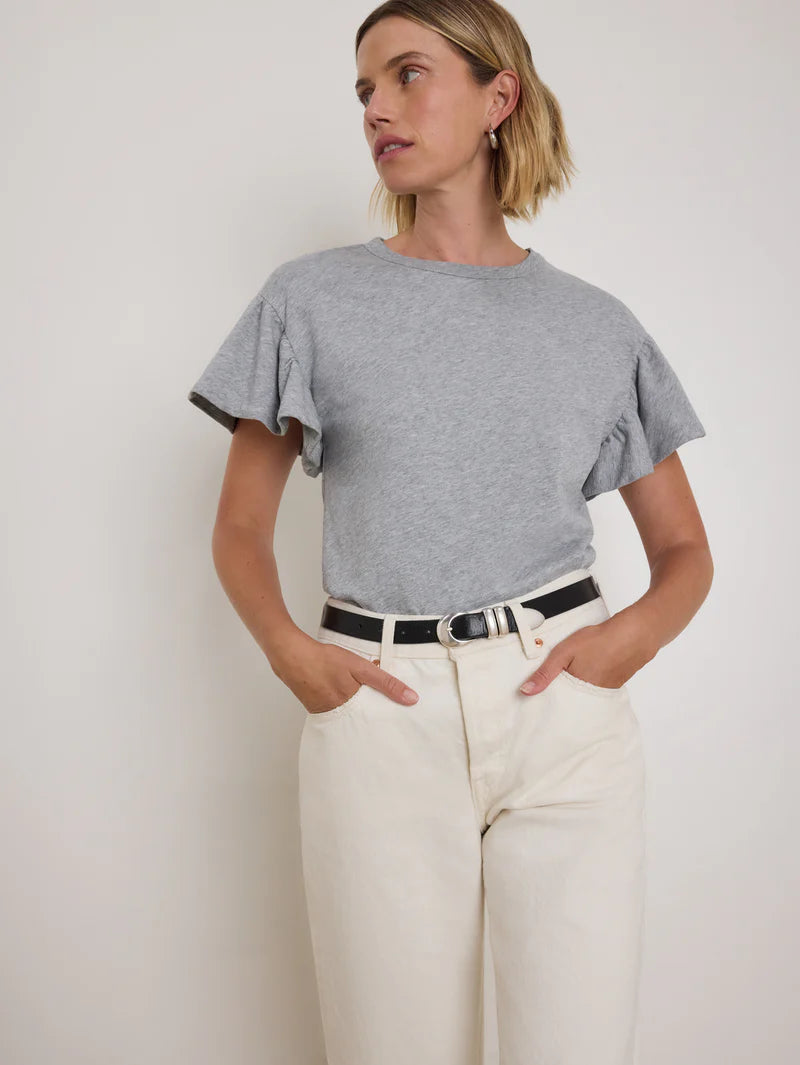 Nation LTD Camille Ruffle Tee