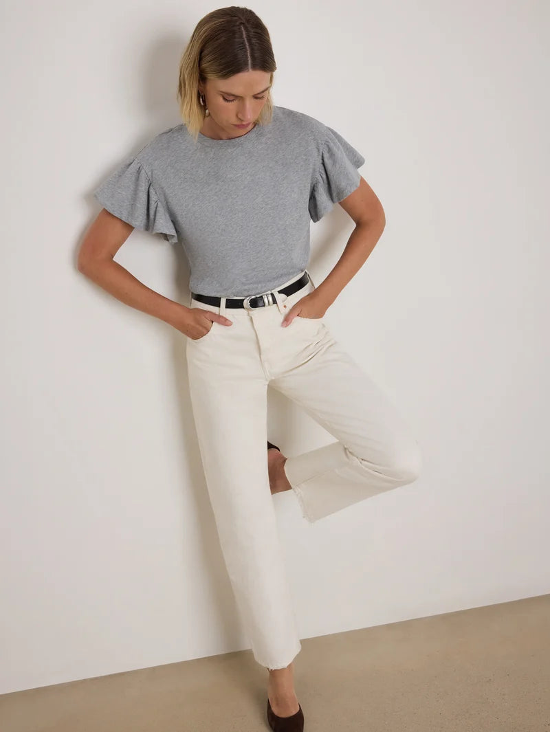Nation LTD Camille Ruffle Tee