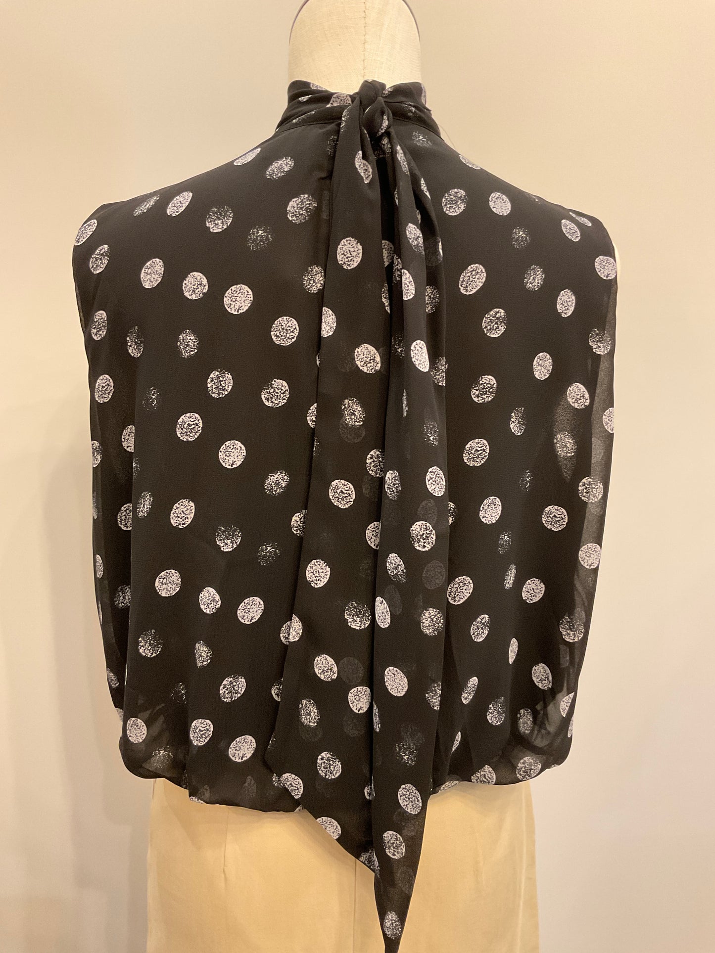 High Neck Sleeveless Top