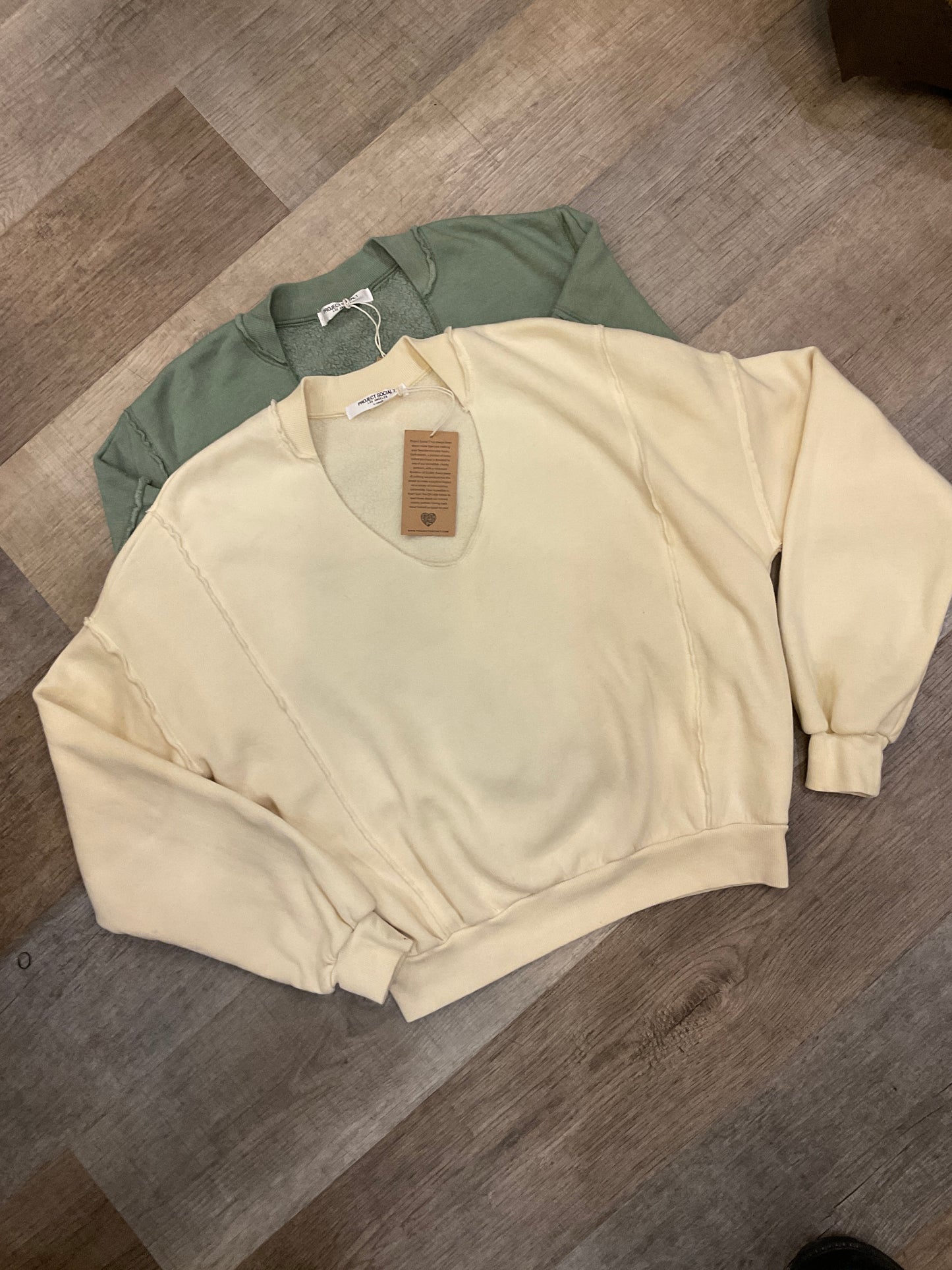 Project Social T Hazel Scoop Neck Sweatshirt