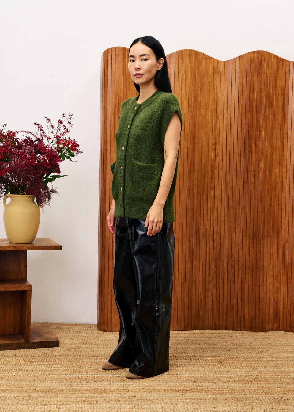 FRNCH Matcha Vest