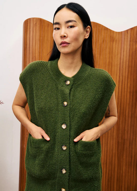FRNCH Matcha Vest
