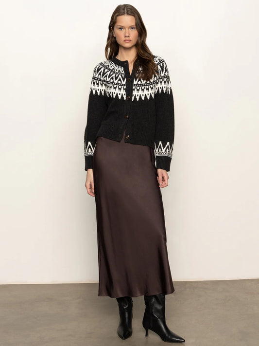 Sanctuary Fairisle Crewneck Cardi