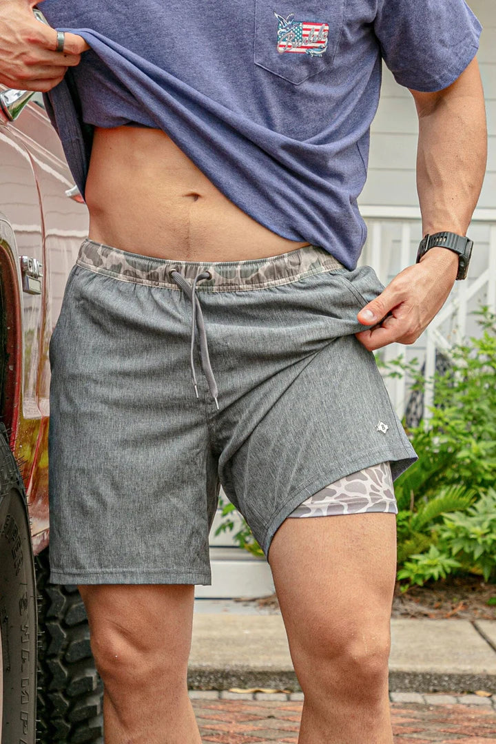 Burlebo Grizzly Gray Shorts