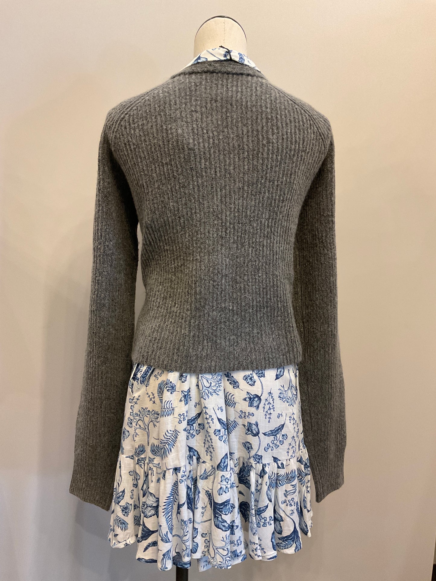 Grade & Gather One Button Cardigan