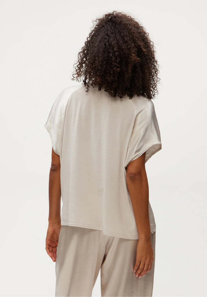 Michael Stars Satin Flow Tee