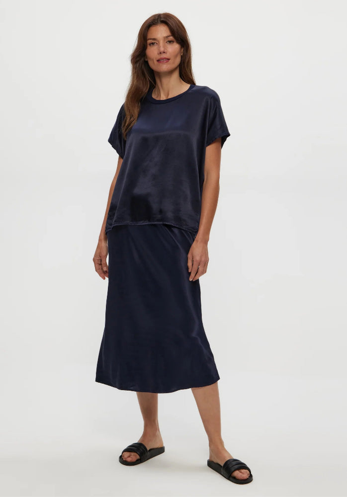 Michael Stars Satin Flow Tee