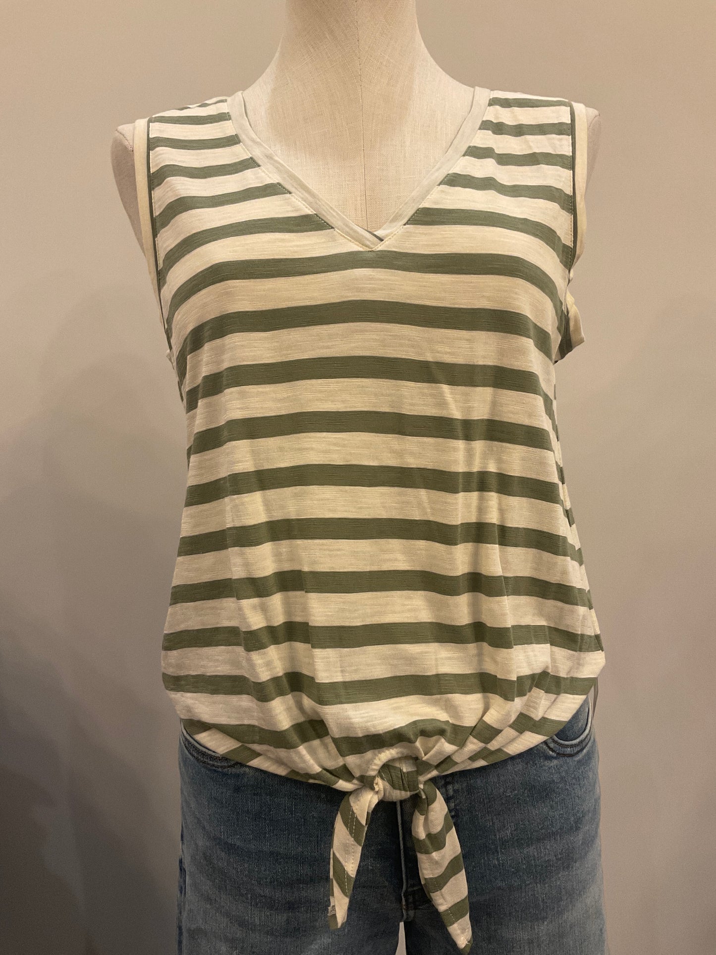 V Neck Tie Tank