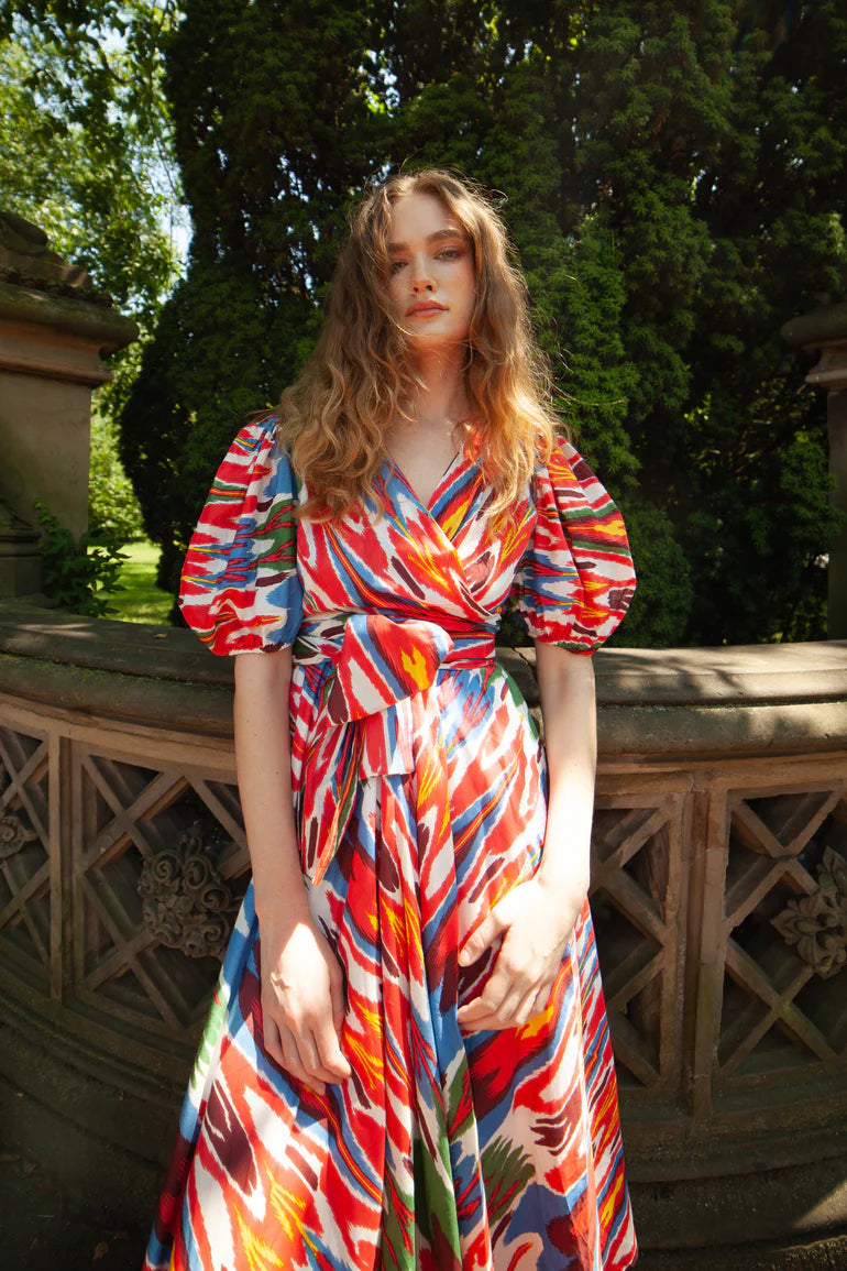 Guadalupe Monica Ikat Dress