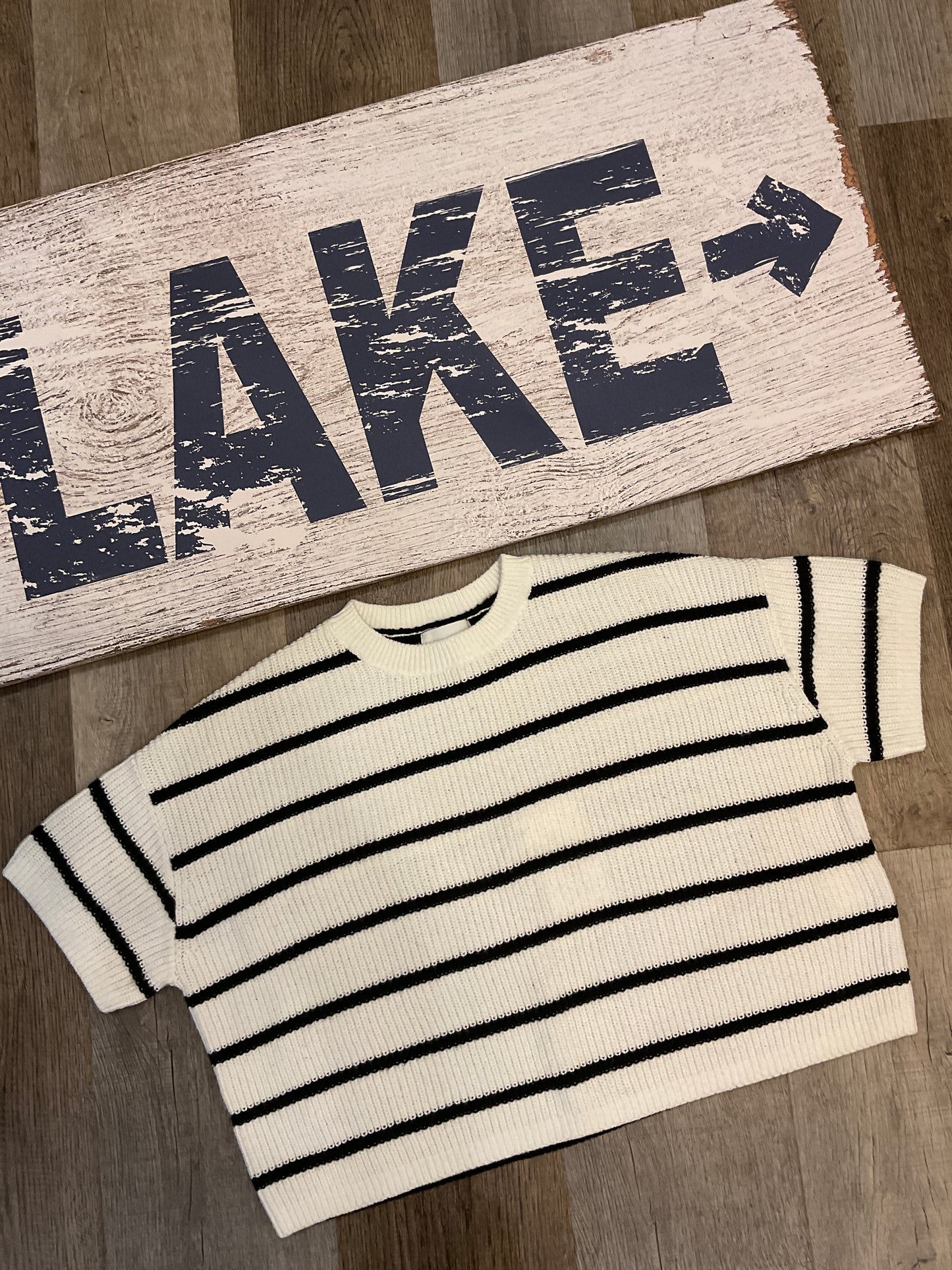 Stitches and Stripes Stevie Tee