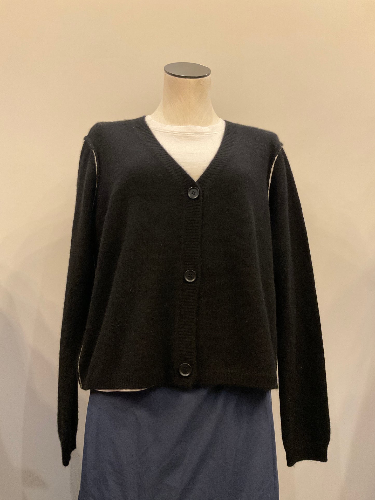 Cashmere Contrast Sweater