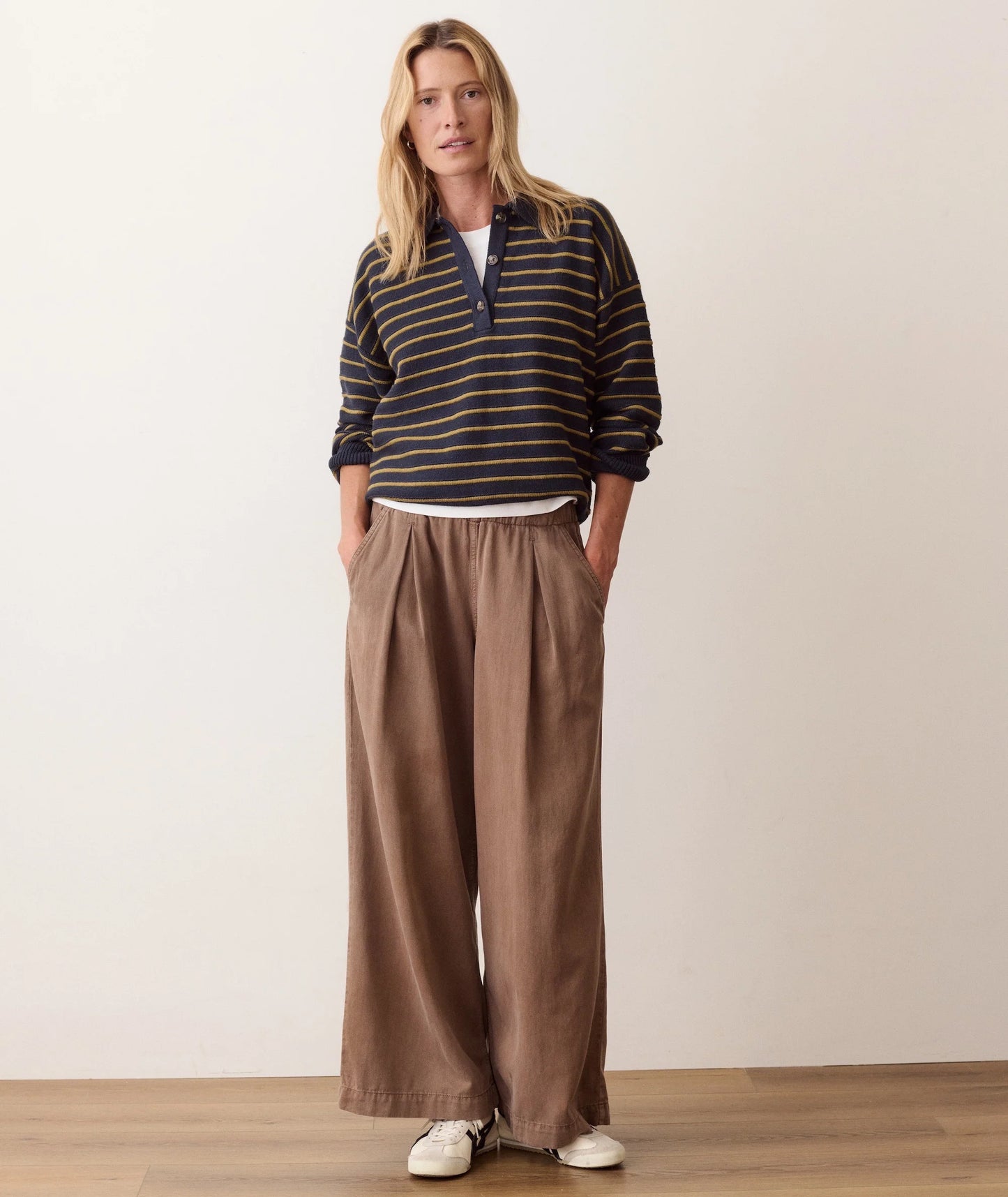 Marine Layer Valerie Polo Sweater