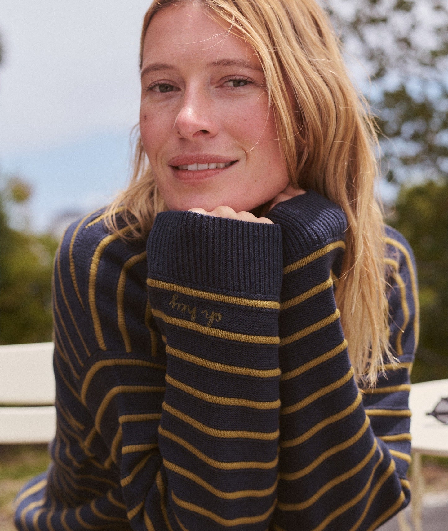 Marine Layer Valerie Polo Sweater