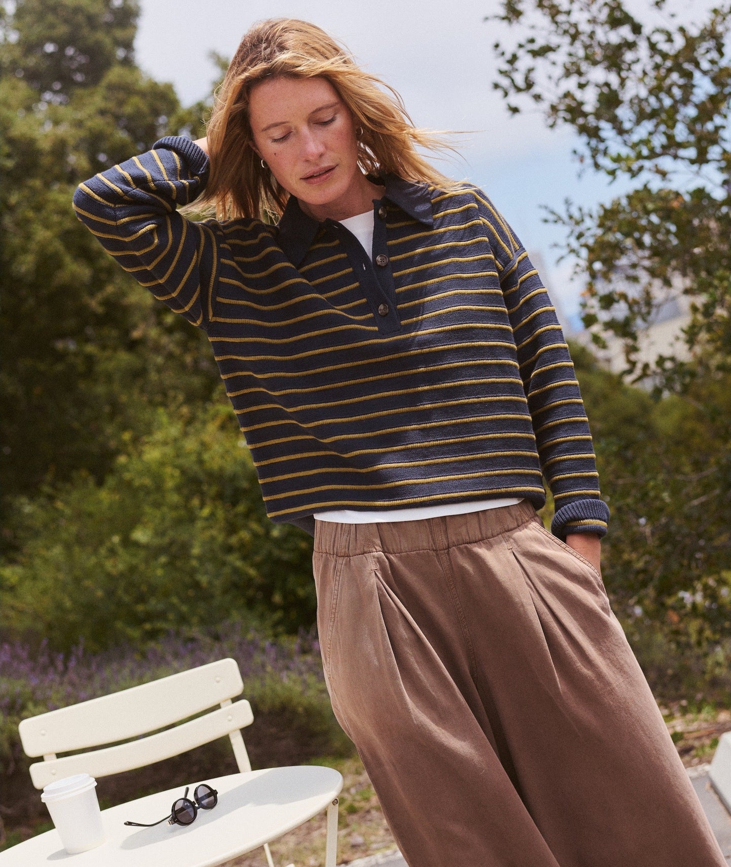 Marine Layer Valerie Polo Sweater