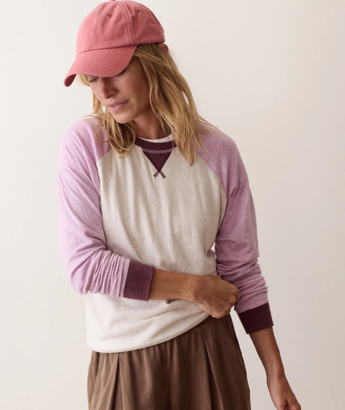 Marine Layer Juno Varsity Raglan
