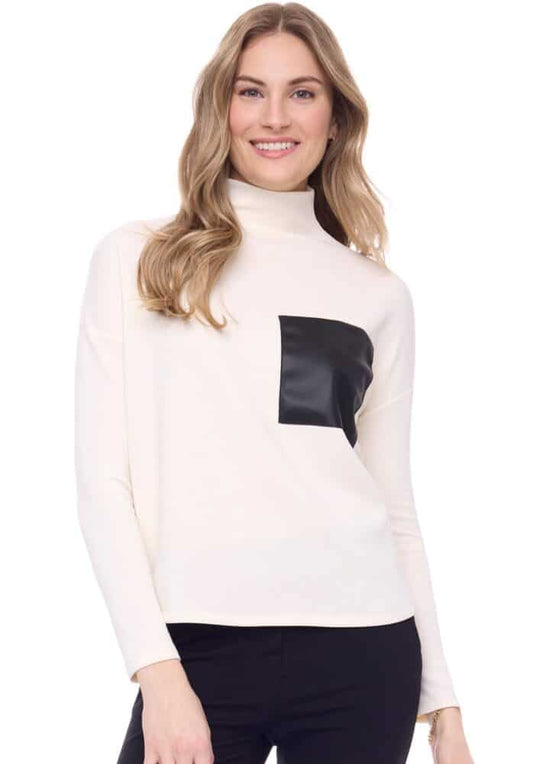 ILTM Belinda Mock Neck Top