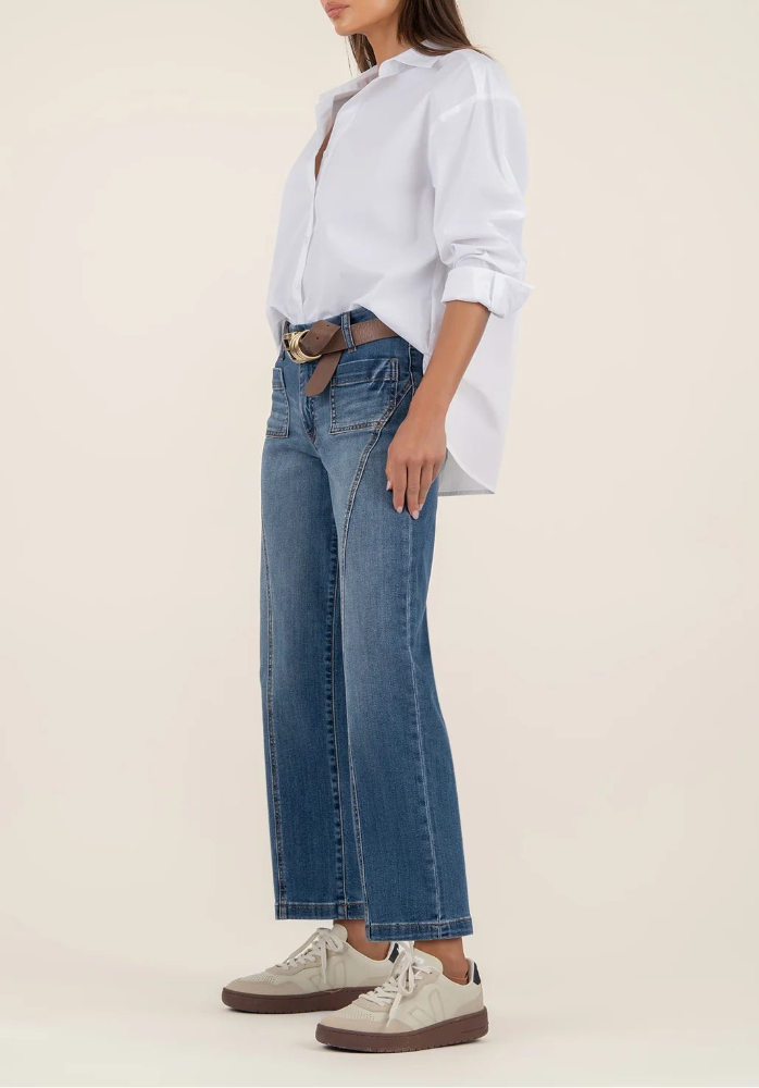 Charlotte Front Seam Patch Pocket