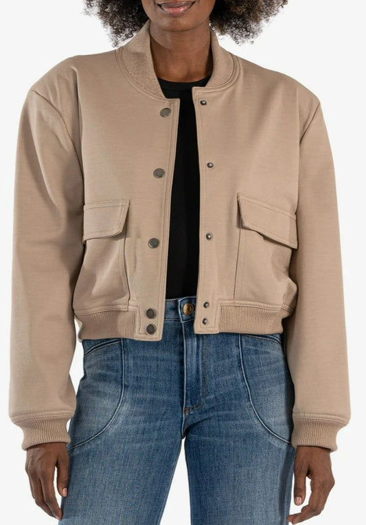 KUT Camilla Twill Bomber Jacket