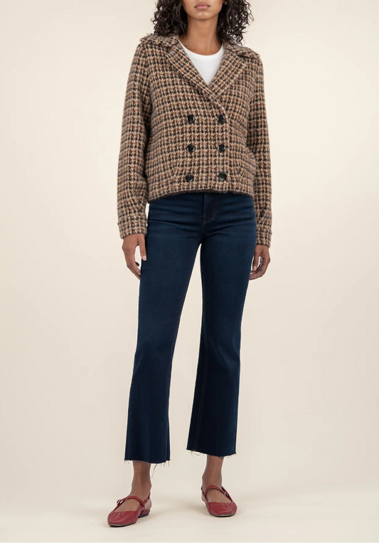 KUT Aaliyah Houndstooth Jacket