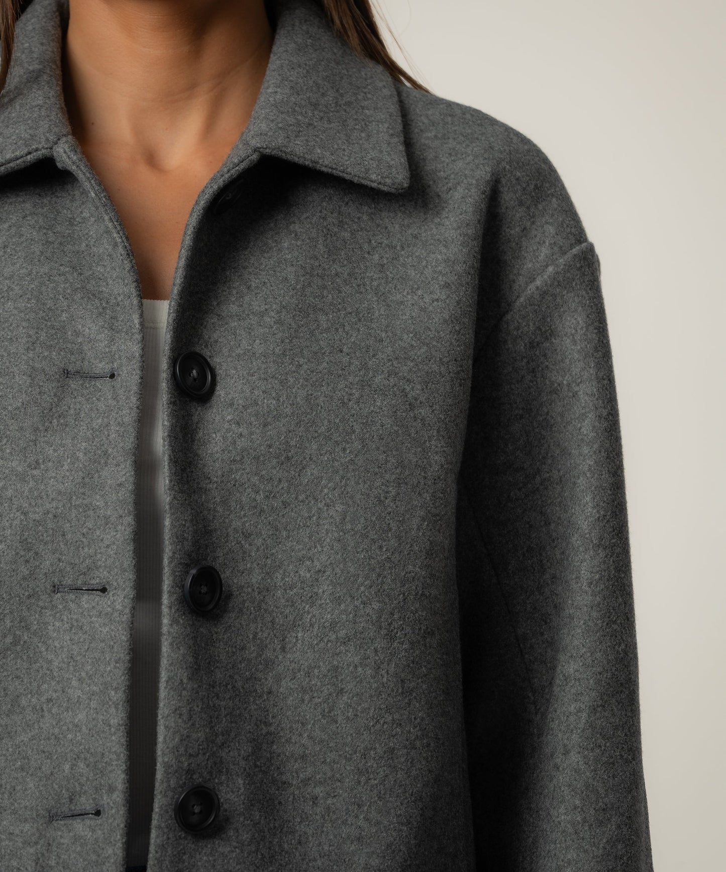 Kut from the Kloth Ever-Long Sleeve Jacket (Charcoal)