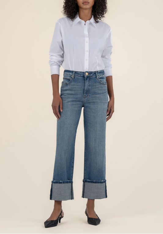 Kut from the Kloth Sienna High Rise Wide Leg