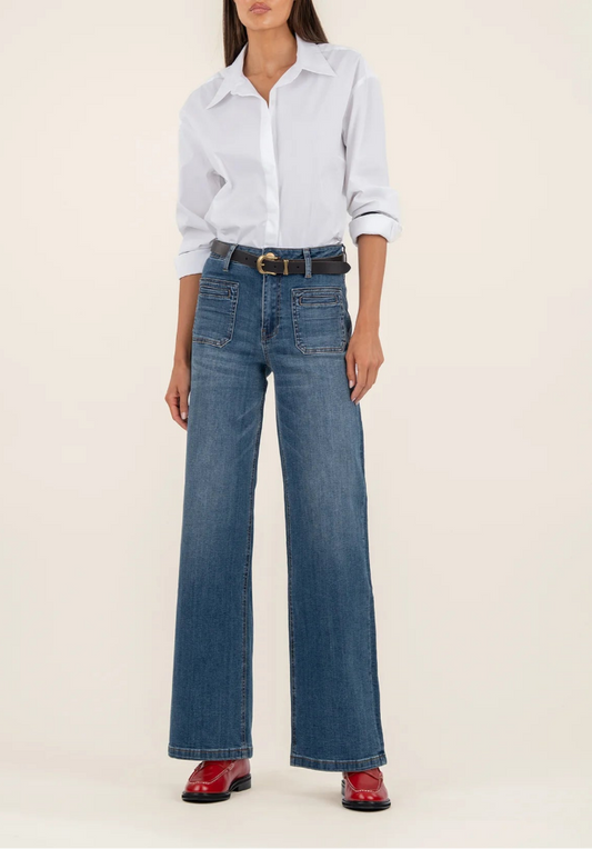 Jean High Rise Wide Leg