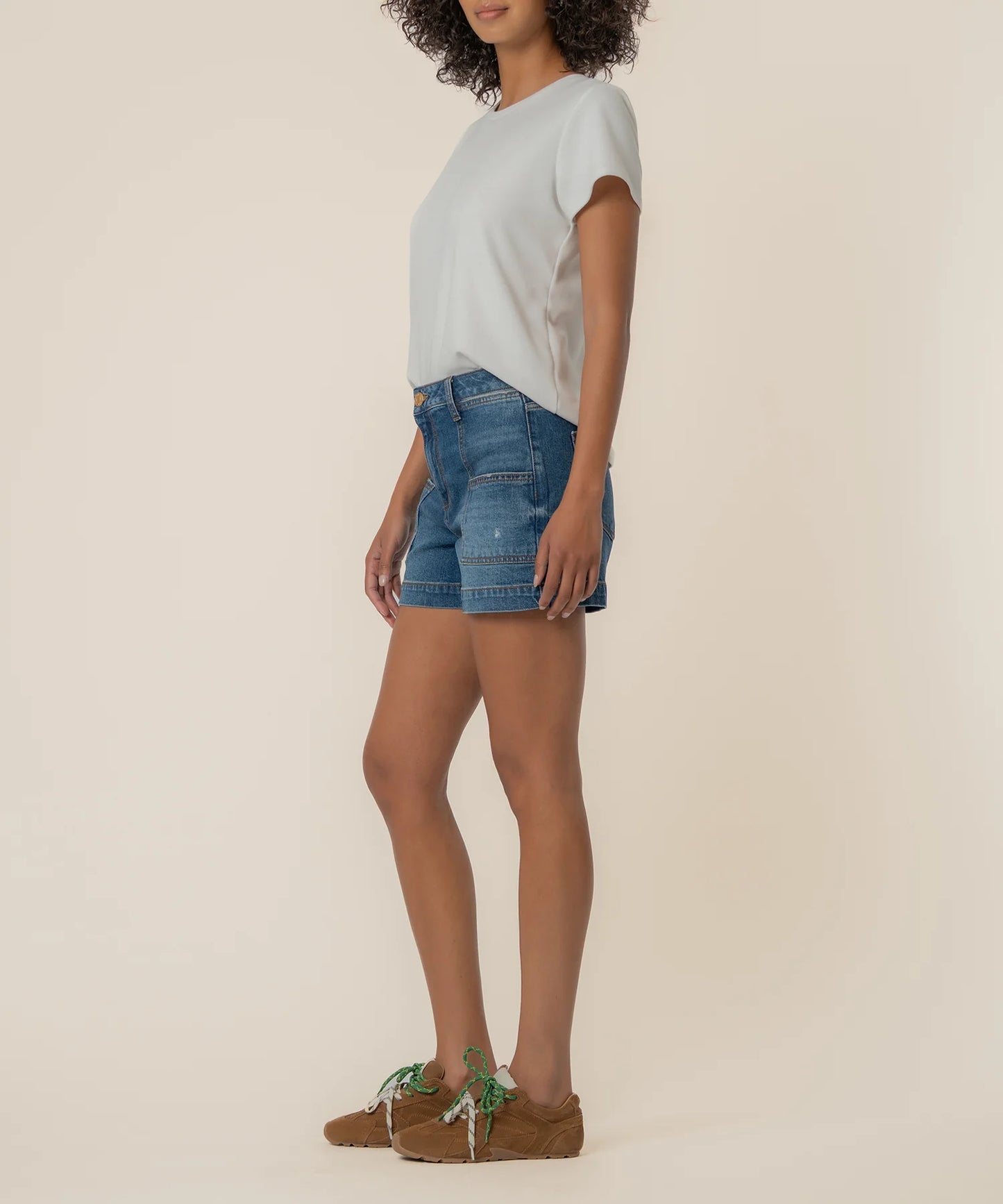 Kut from the Kloth Jane High Rise Short w/ Pork Chop