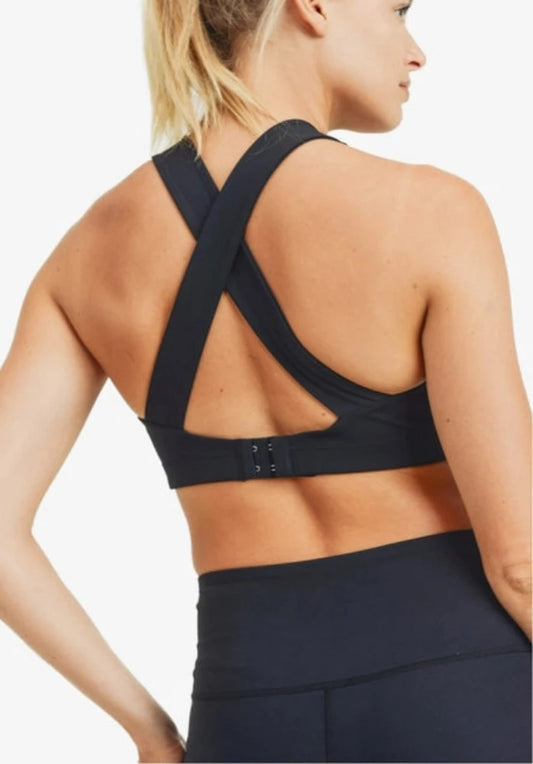 Mono B Split Front Back Adjustable Sports Bra