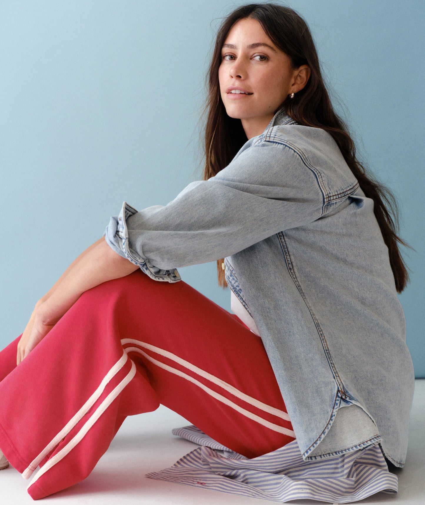 Marine Layer Jane Denim Shirt