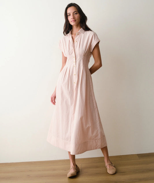 Marine Layer Nova Midi Shirt Dress