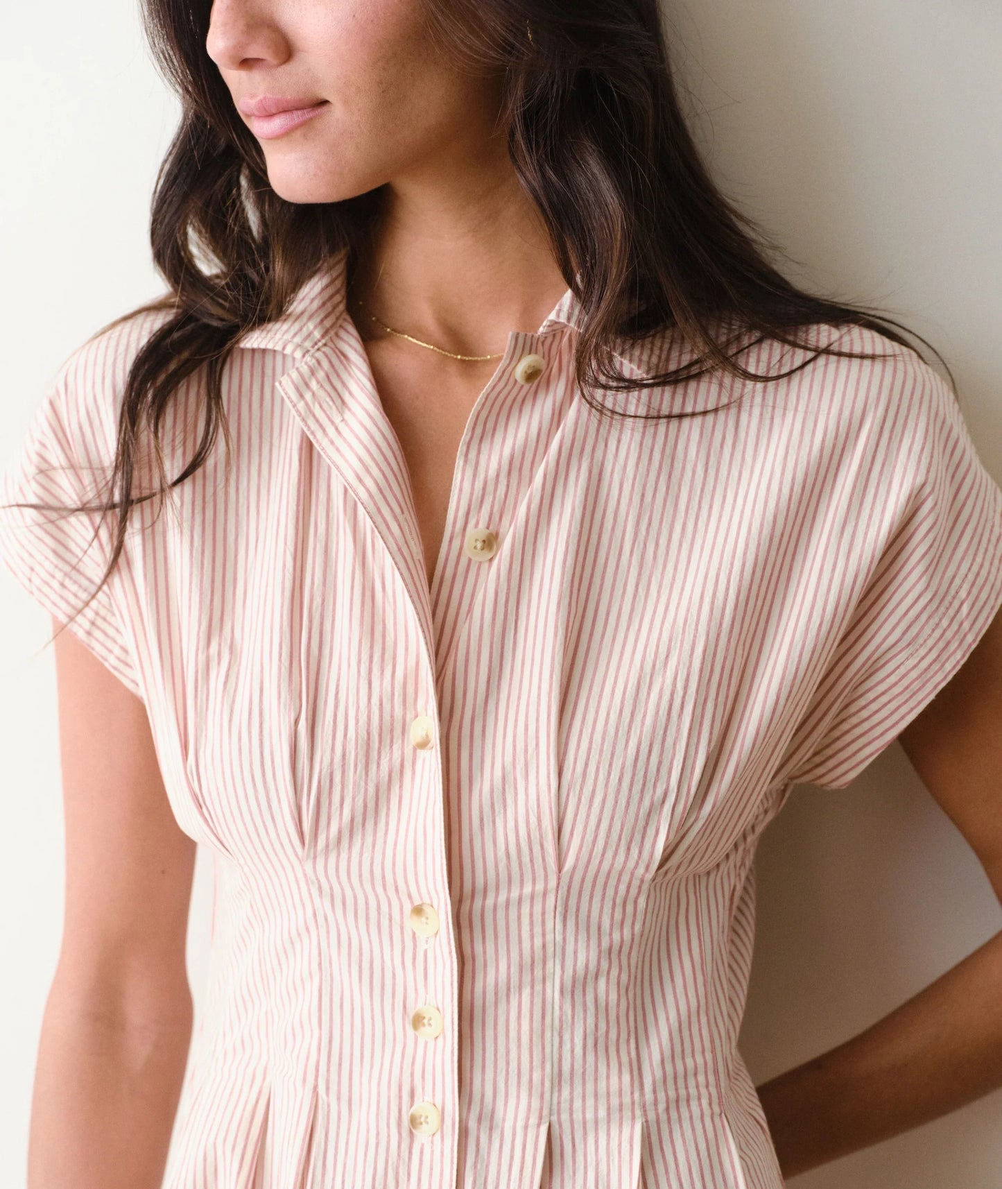 Marine Layer Nova Midi Shirt Dress