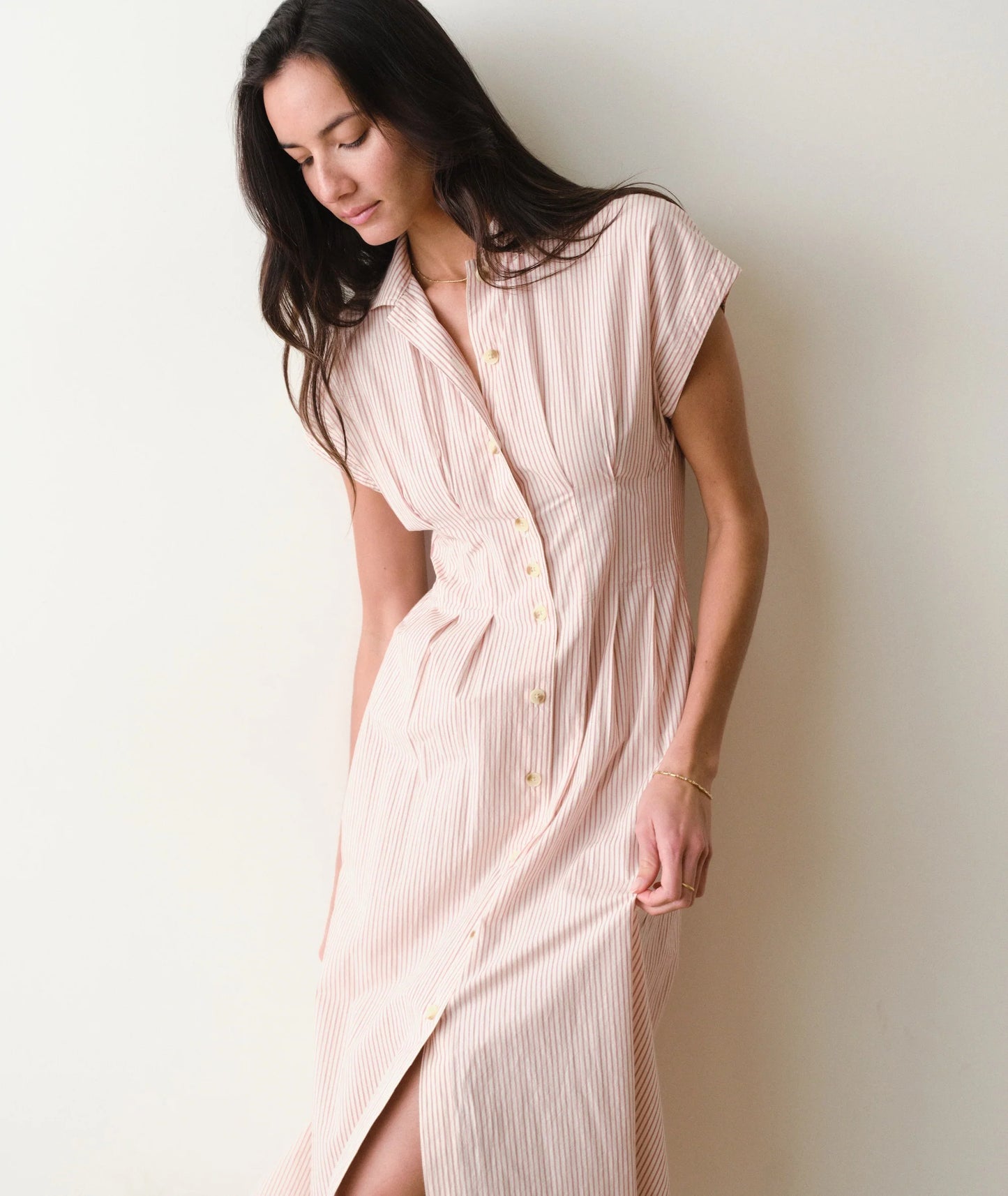 Marine Layer Nova Midi Shirt Dress