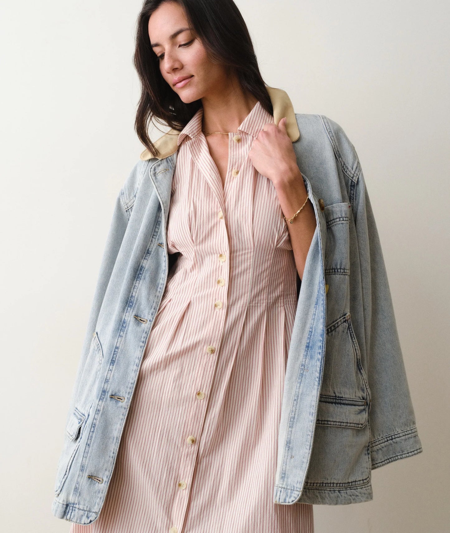 Marine Layer Nova Midi Shirt Dress