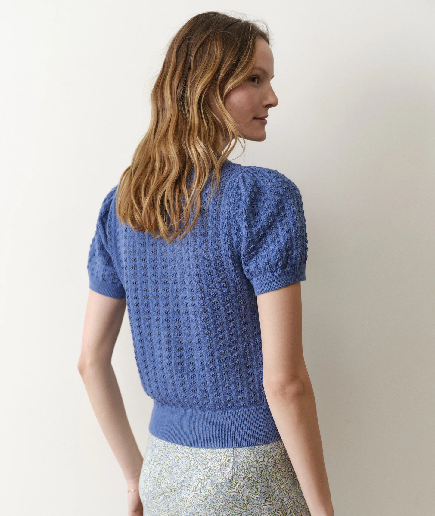 Marine Layer Ellie Puff Sleeve Sweater