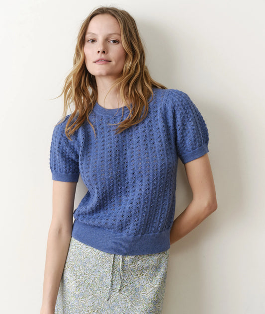 Marine Layer Ellie Puff Sleeve Sweater