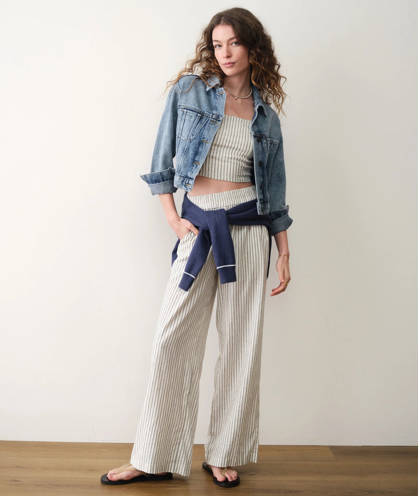 Marine Layer Allison Hemp Trouser
