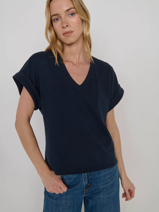 Nation Stevie Cuffed V-Neck