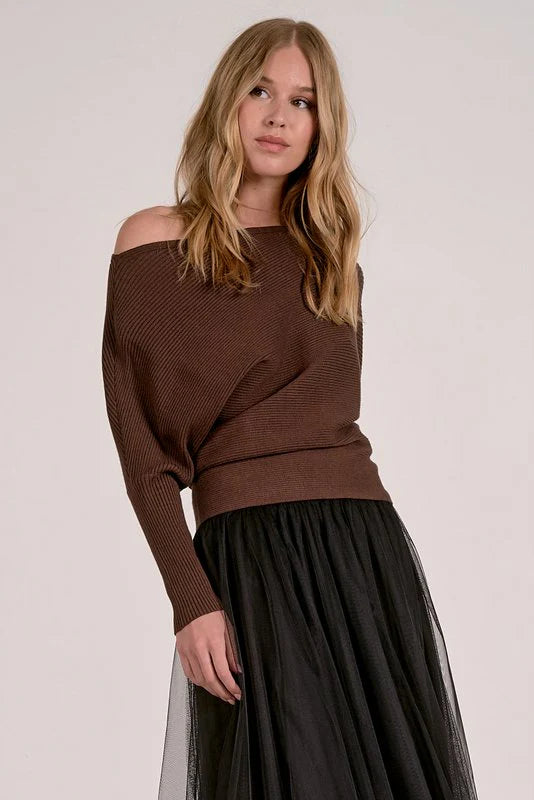 Elan Brown Sweater