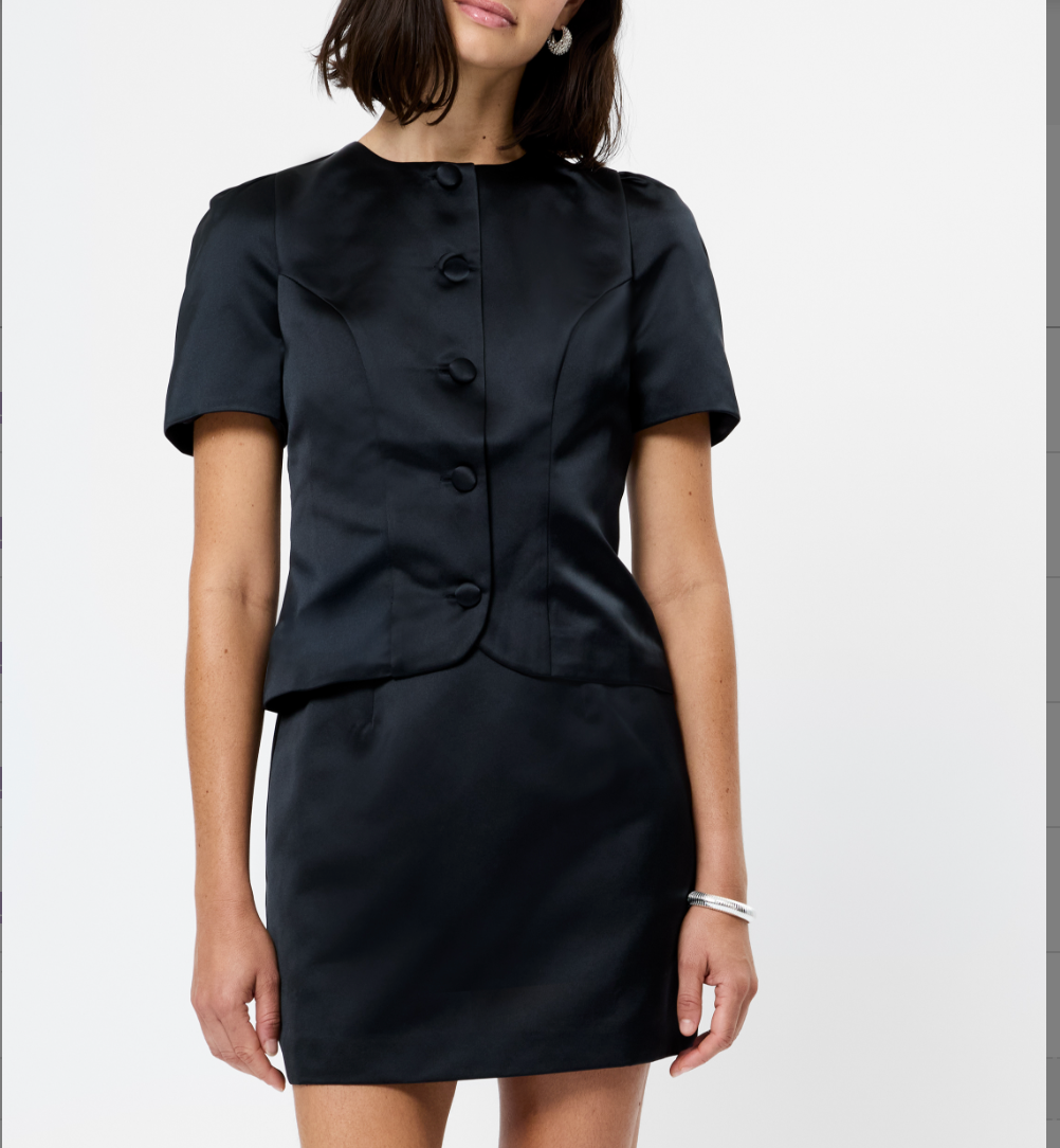 French Connection Jaxon Satin Puff