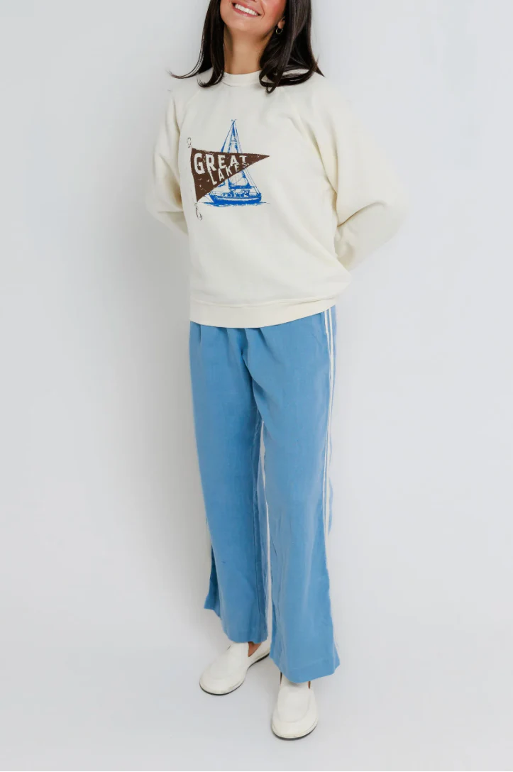 Great Lakes Raglan Crew