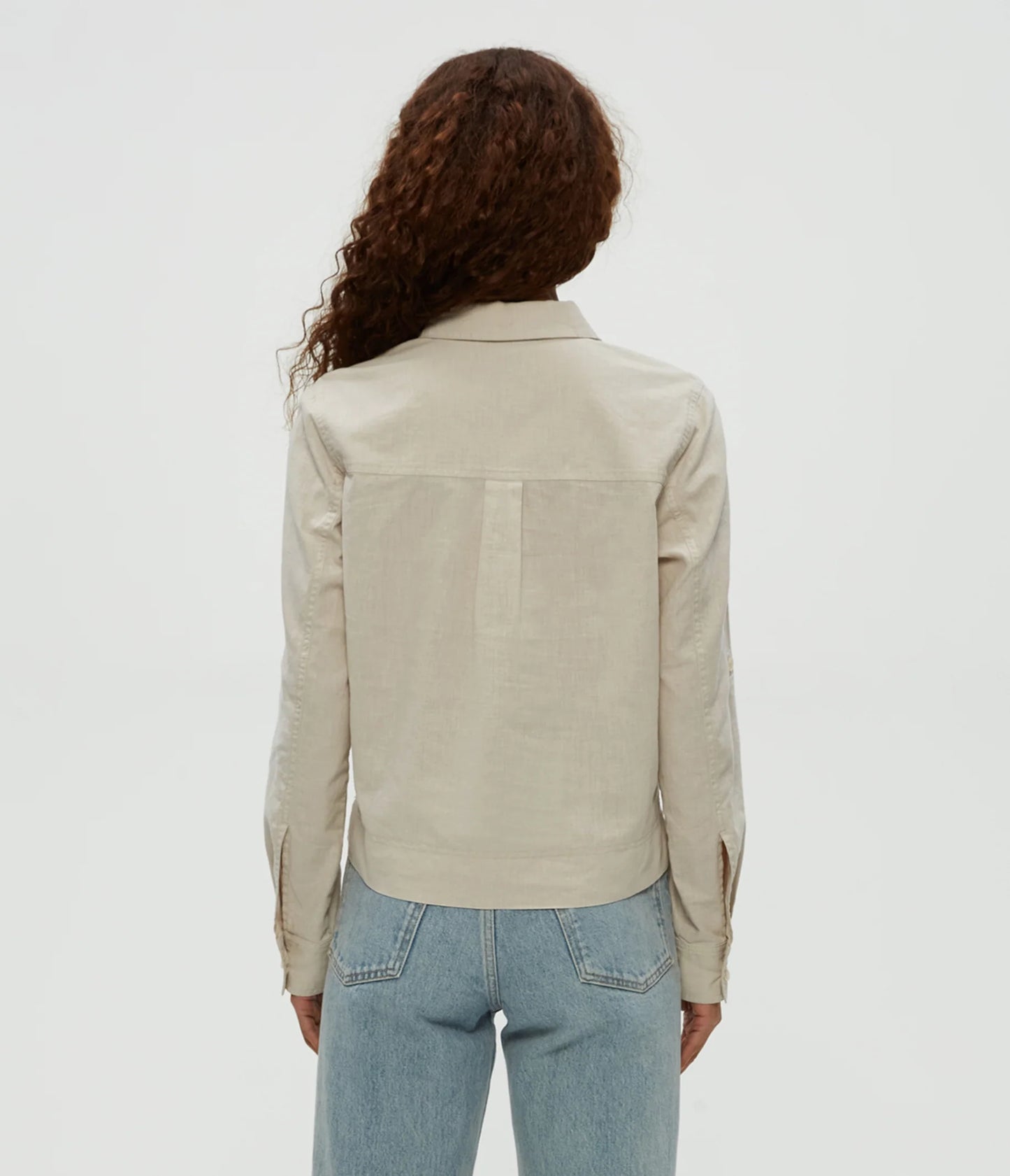 Michael Stars Nat Collar Top