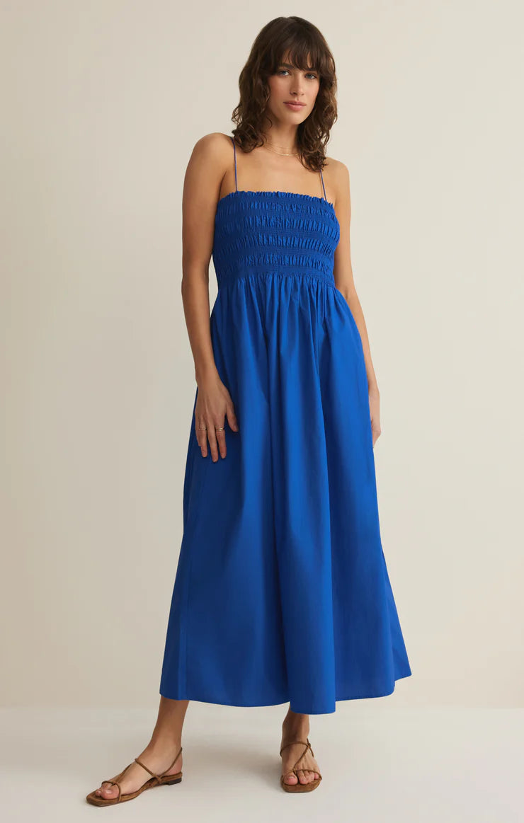 Z Supply Cornelia Poplin Midi Dress