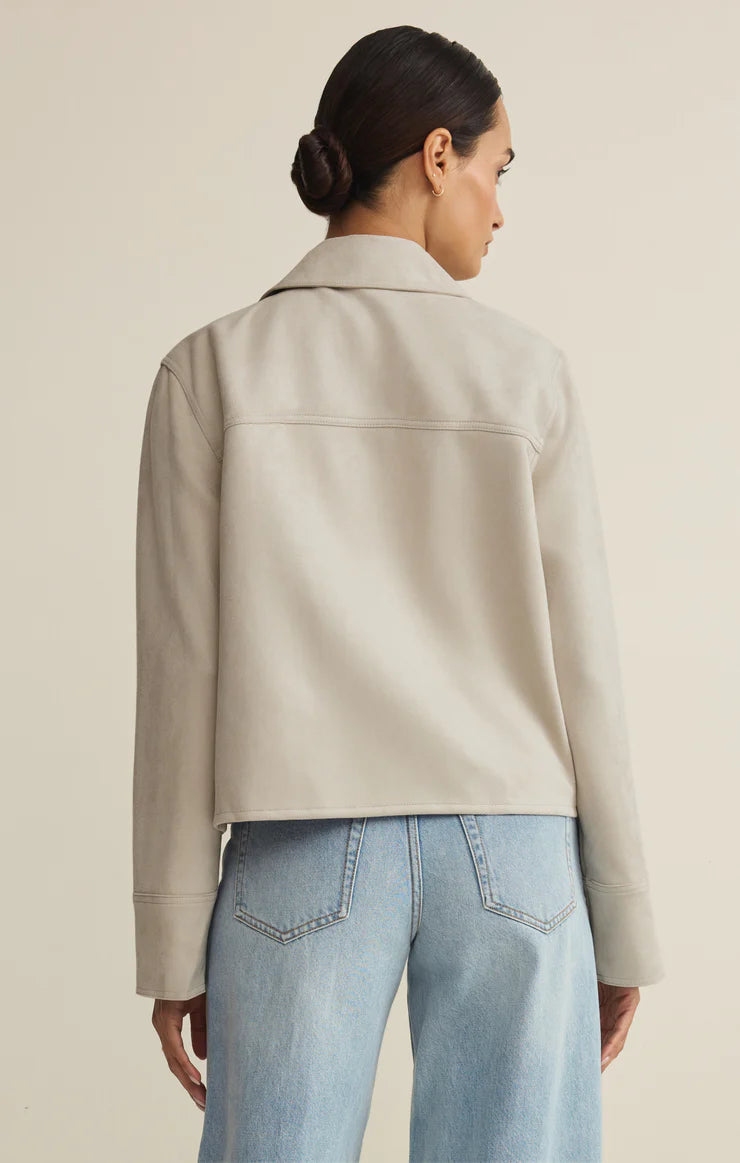 Z Supply Dillion Faux Suede Jacket