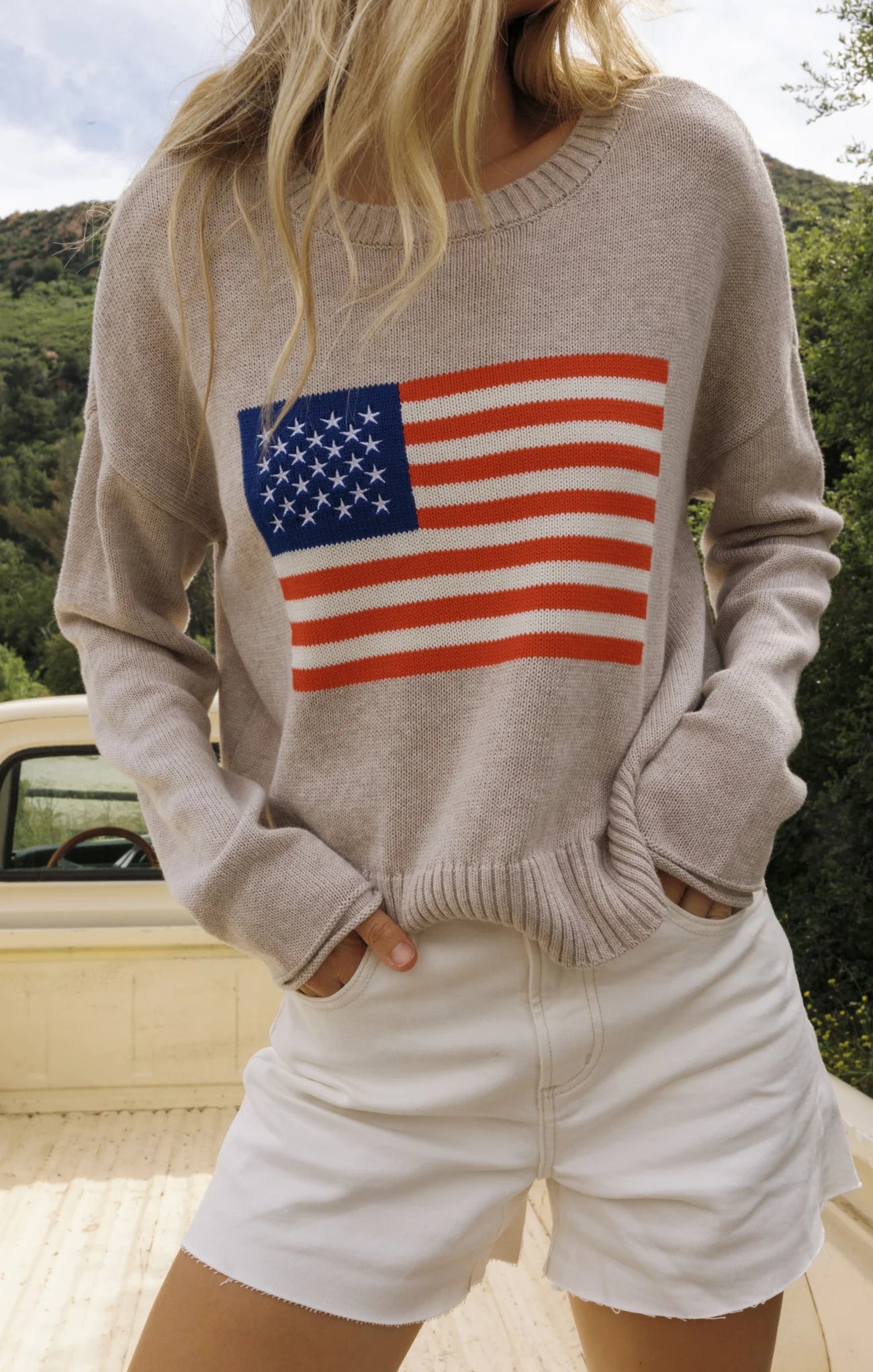 Z Supply Sienna Patriot Sweater