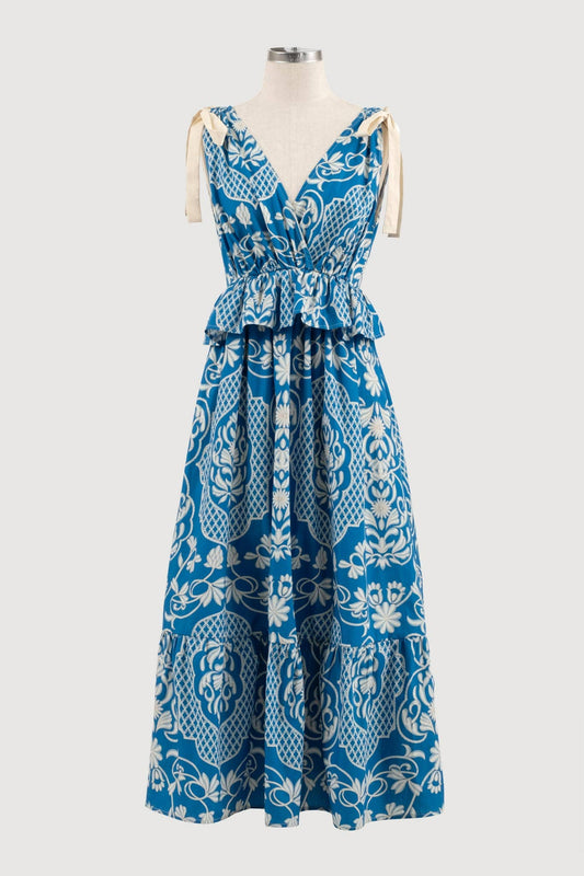 Moon River Ruffle Tie Strap