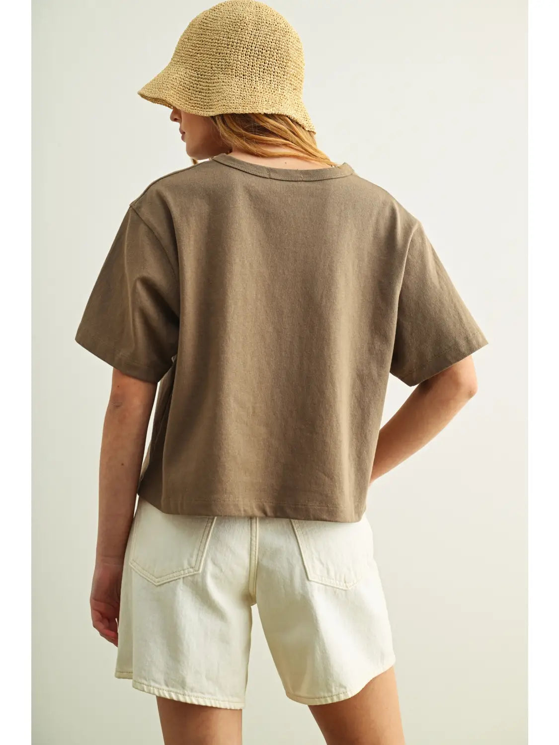 Short Sleeve Knit Top
