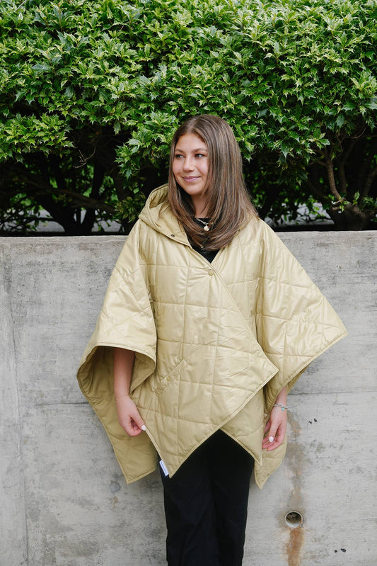 Shiny Olive Gold PUFFERRAP 