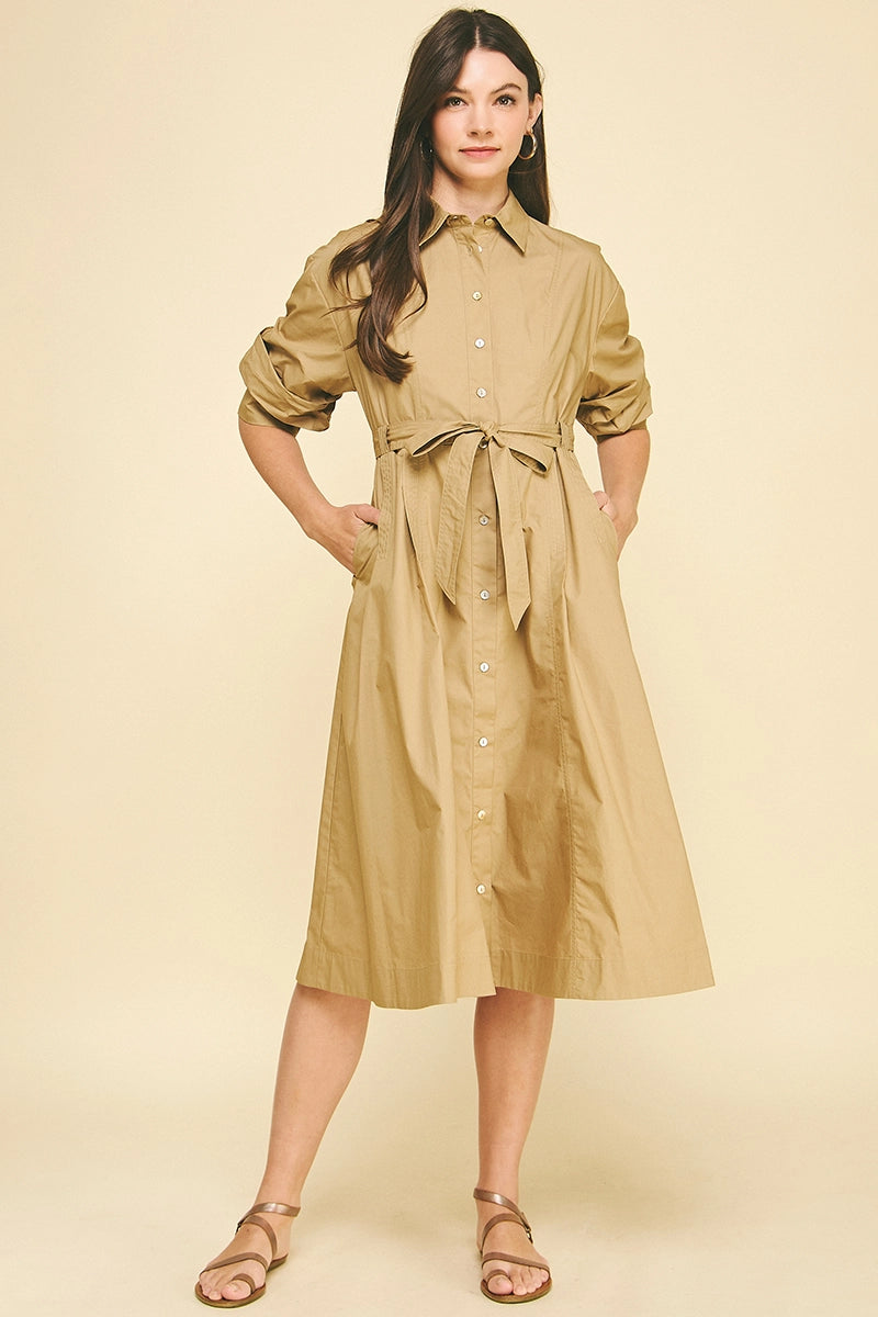 Jennifer Tucked Dress