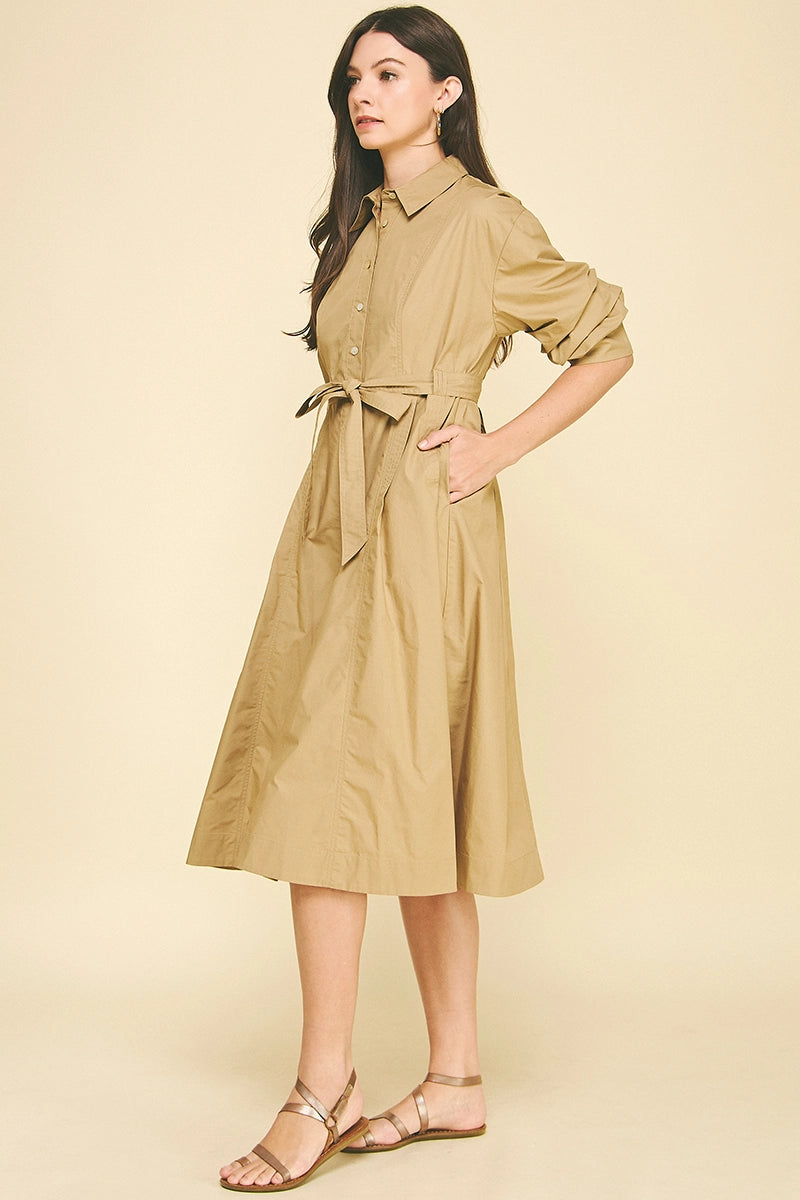Jennifer Tucked Dress